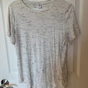 Old Navy Tunic White T-Shirt - Small